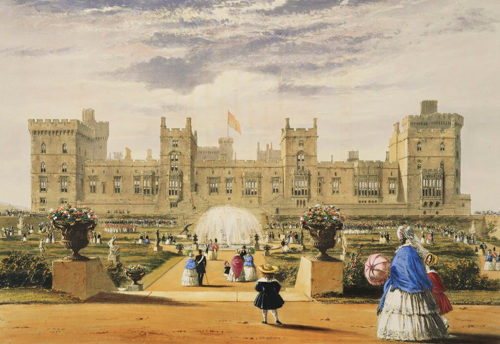 Views of the Interior and Exterior of Windsor Castle, 1848, by Joseph Nash Views of the Interior and Exterior of Windsor Castle, 1848, by Joseph Nash