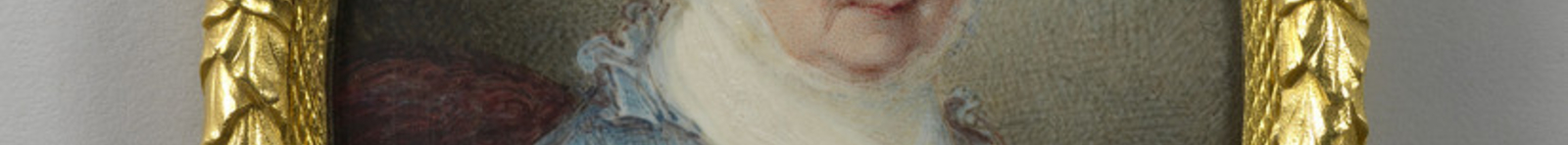 Lady Charlotte Finch c.1802, RCIN 420972 Miniature of Charlotte Finch