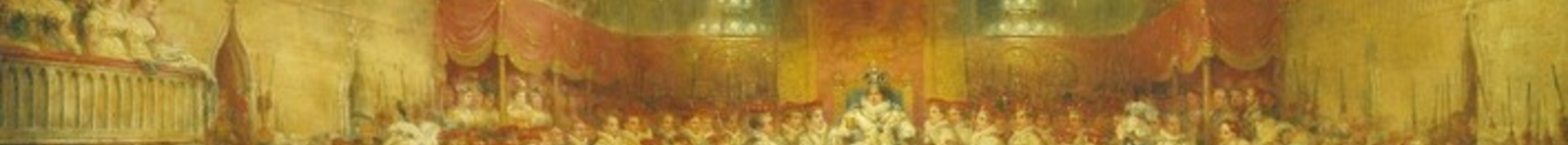 The Banquet at the Coronation of George IV 1821-22, RCIN 404463 Coronation banquet of George IV.jpg