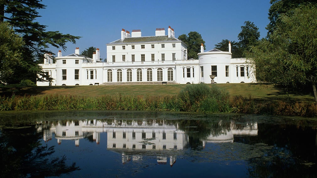 West front of Frogmore House Frogmore House viewed from the garden