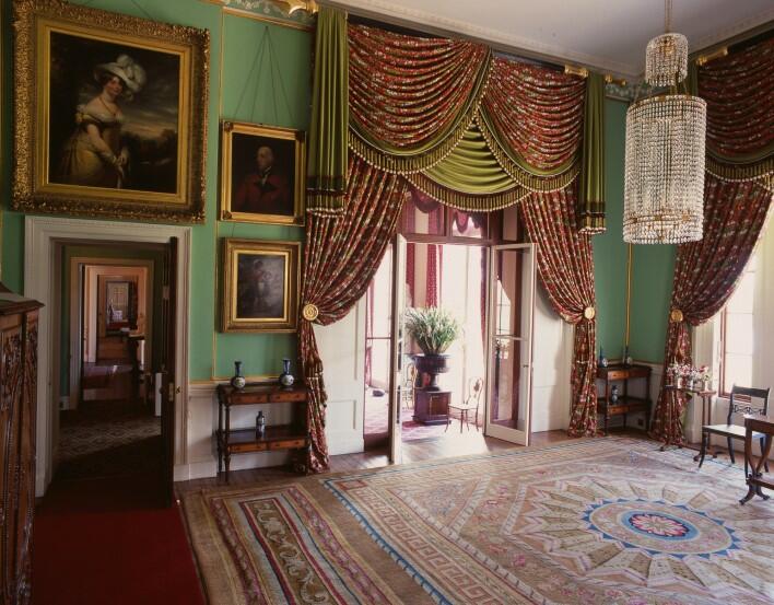 The interior of Frogmore House