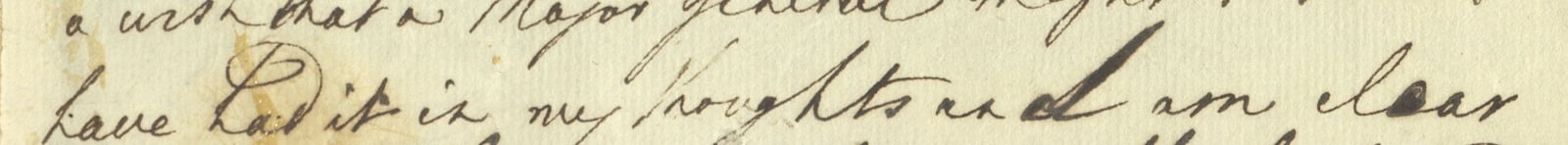 George III to Lord North on the 'State of Rebellion' of the New England governments, November 1774. RA GEO/MAIN/1917