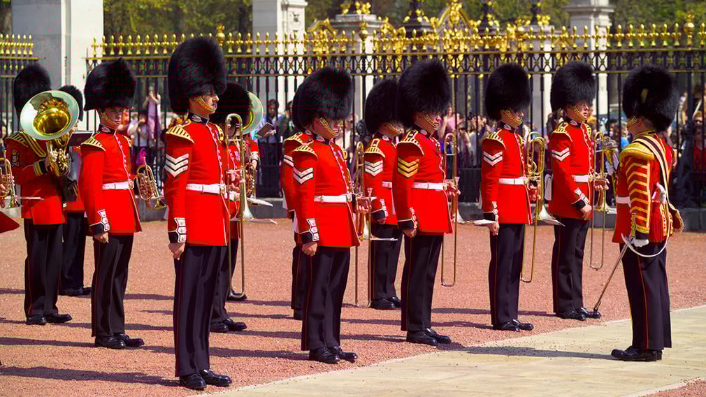 Guard Change at Buckingham Palace Guard Change at Buckingham Palace