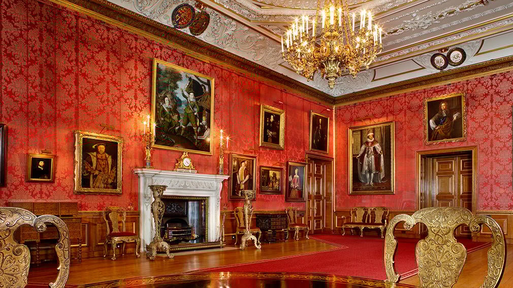 The Queen's Drawing Room at Windsor Castle The Queen's Drawing Room at Windsor Castle