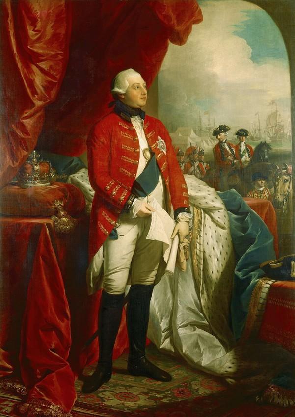 George III by Benjamin West, 1779 Portrait of George III by Benjamin West