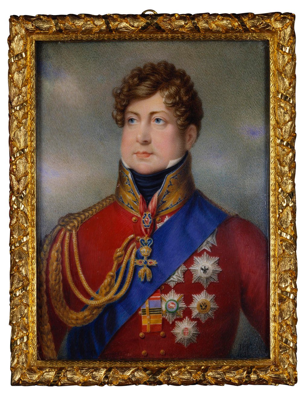 The Prince Regent, by Johann Georg Paul Fischer, 1820