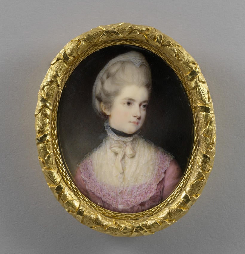 Maria, Duchess of Gloucester by Ozias Humphrey. RCIN 420967