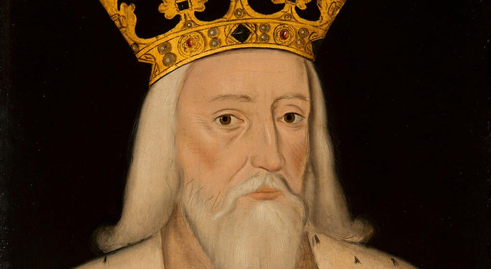 Edward III (RCIN 404740) Edward III with a crown