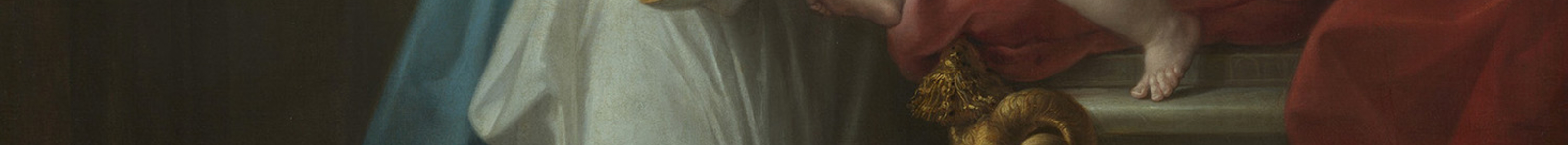 Augusta, Duchess of Brunswick, with her son, 1767. RCIN 405359