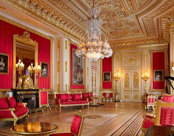 Semi State Rooms at Windsor Castle