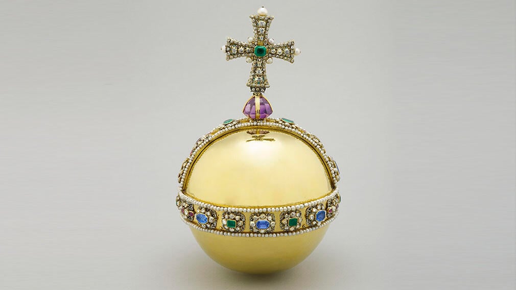 The Sovereign's Orb, 1661 (RCIN 31718).