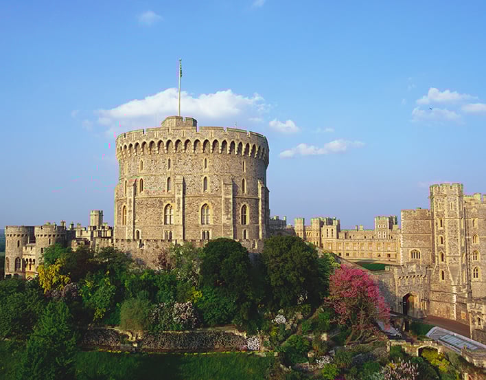 The Round Tower at Windsor Castle The Round Tower at Windsor Castle