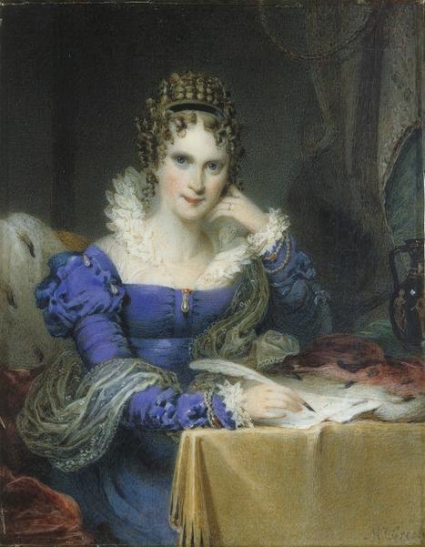 Mrs James Green (1776-1845) portrait of Queen Adelaide (1792-1849), when Duchess of Clarence Mrs James Green (1776-1845) portrait of Queen Adelaide (1792-1849), when Duchess of Clarence
